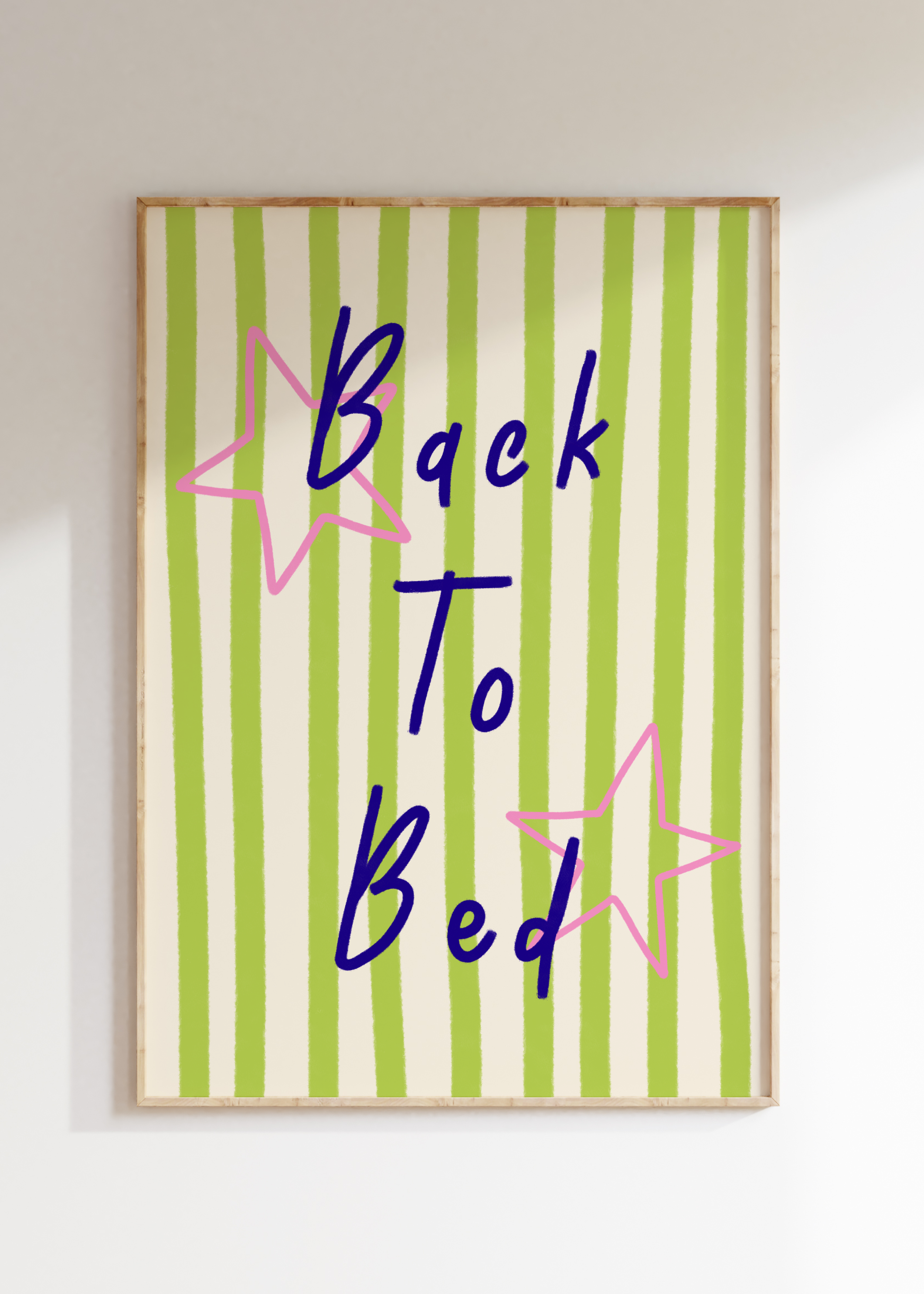 Back To Bed Art Print