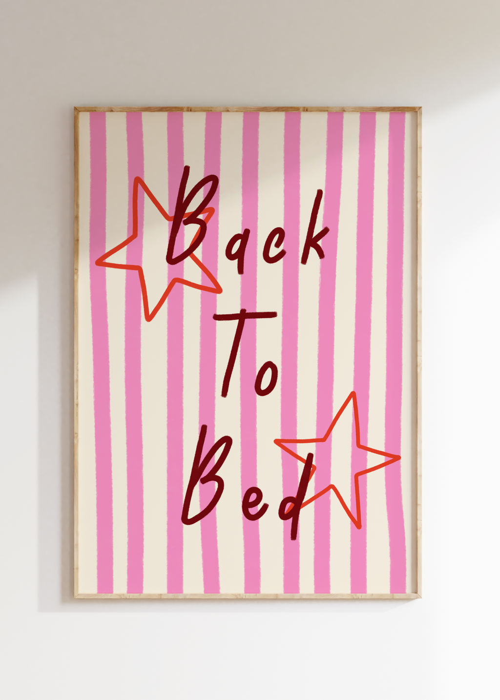 Back To Bed Art Print
