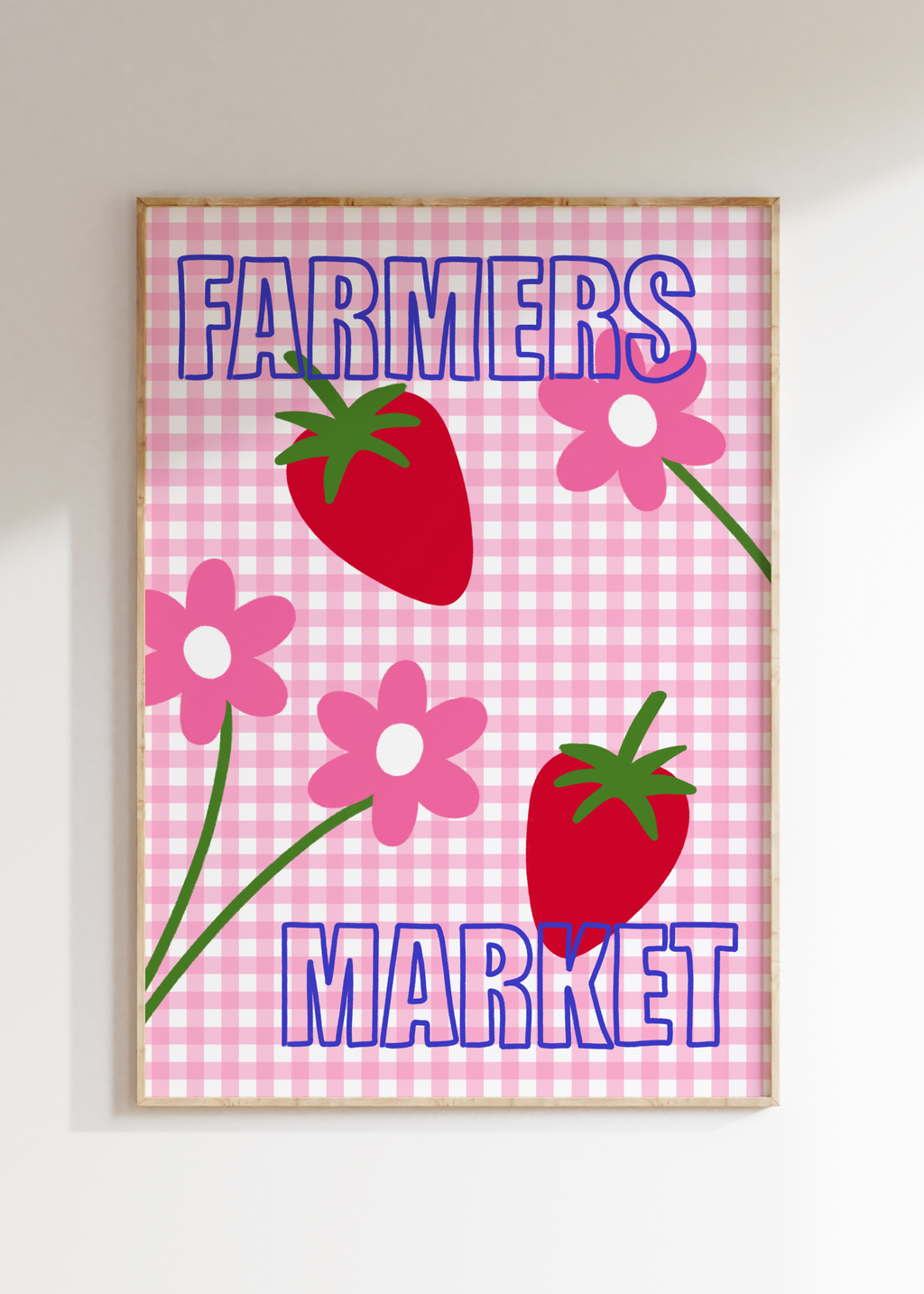 Farmers Market Art Print