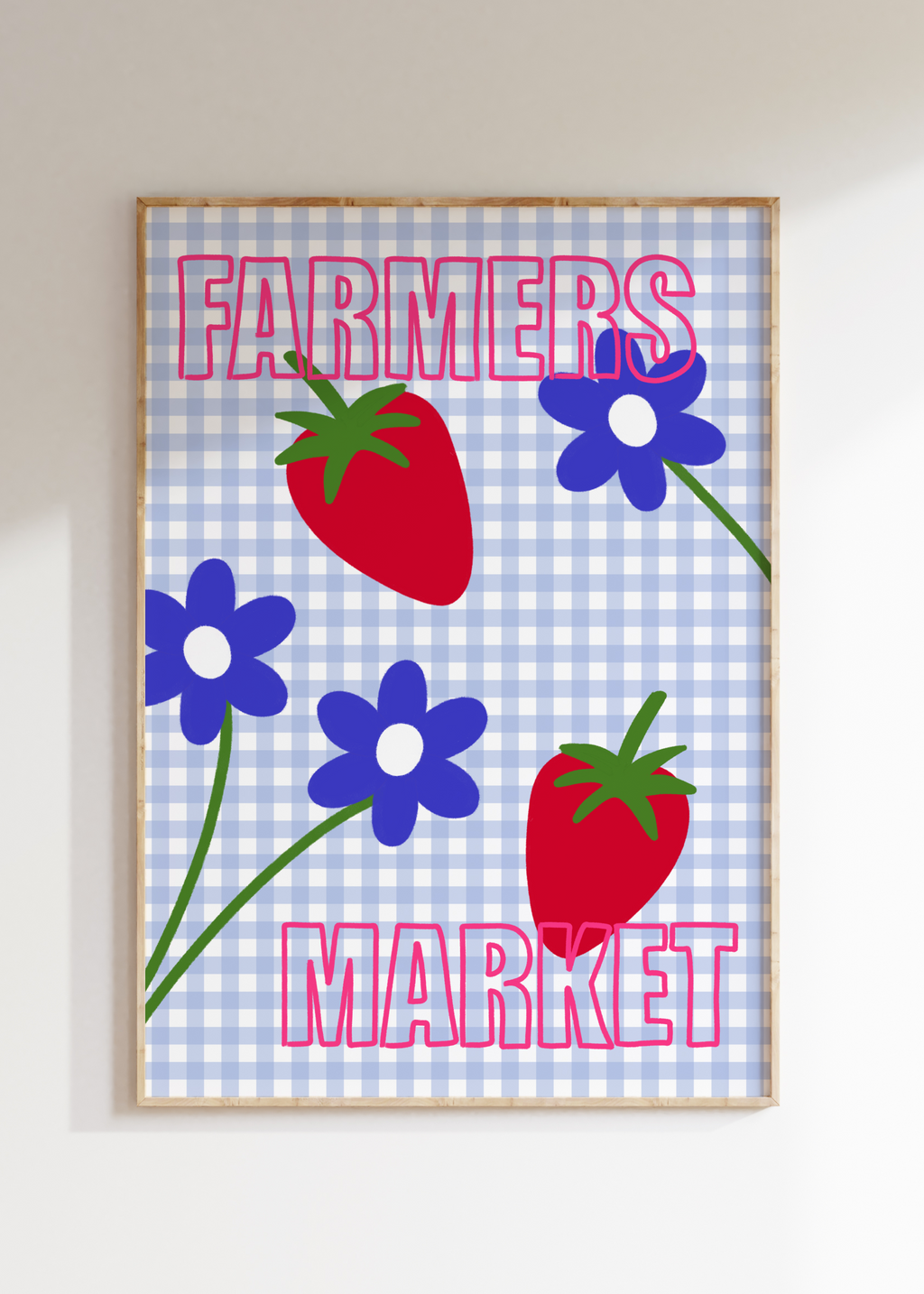 Farmers Market Art Print