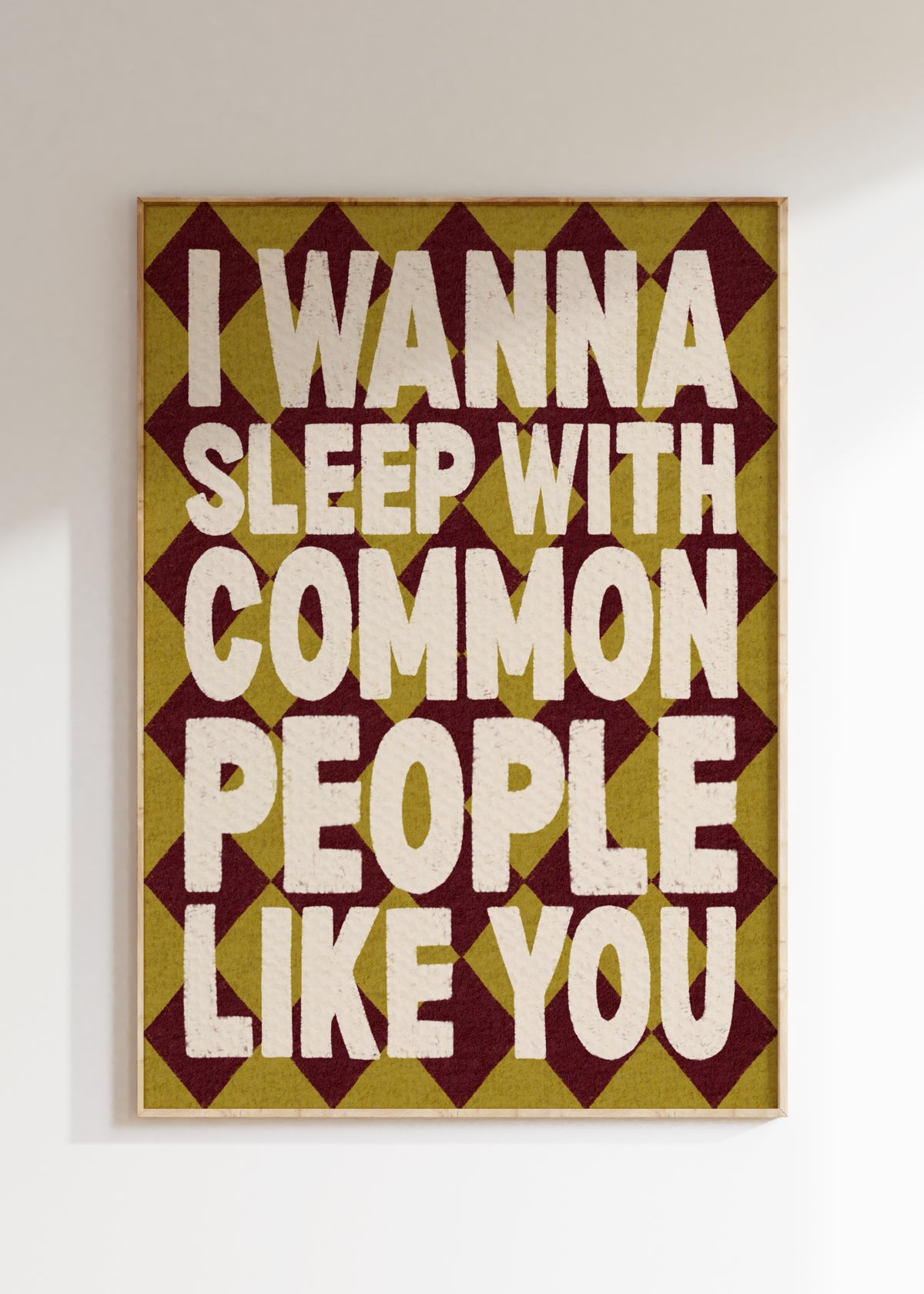 Common People Art Print