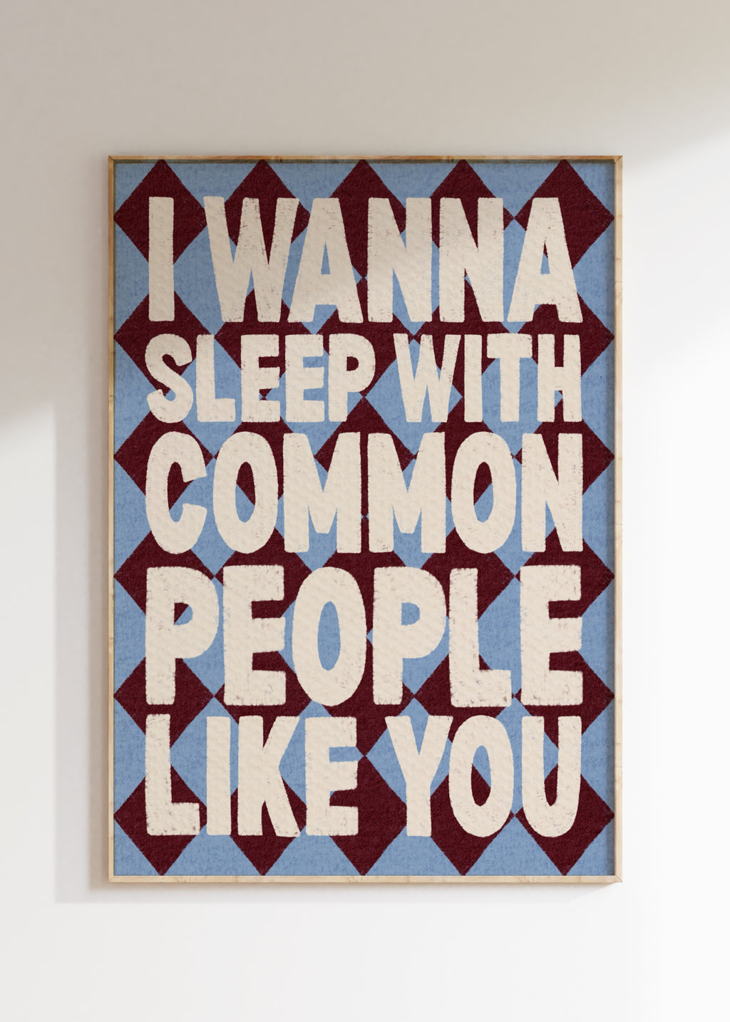 Common People Art Print