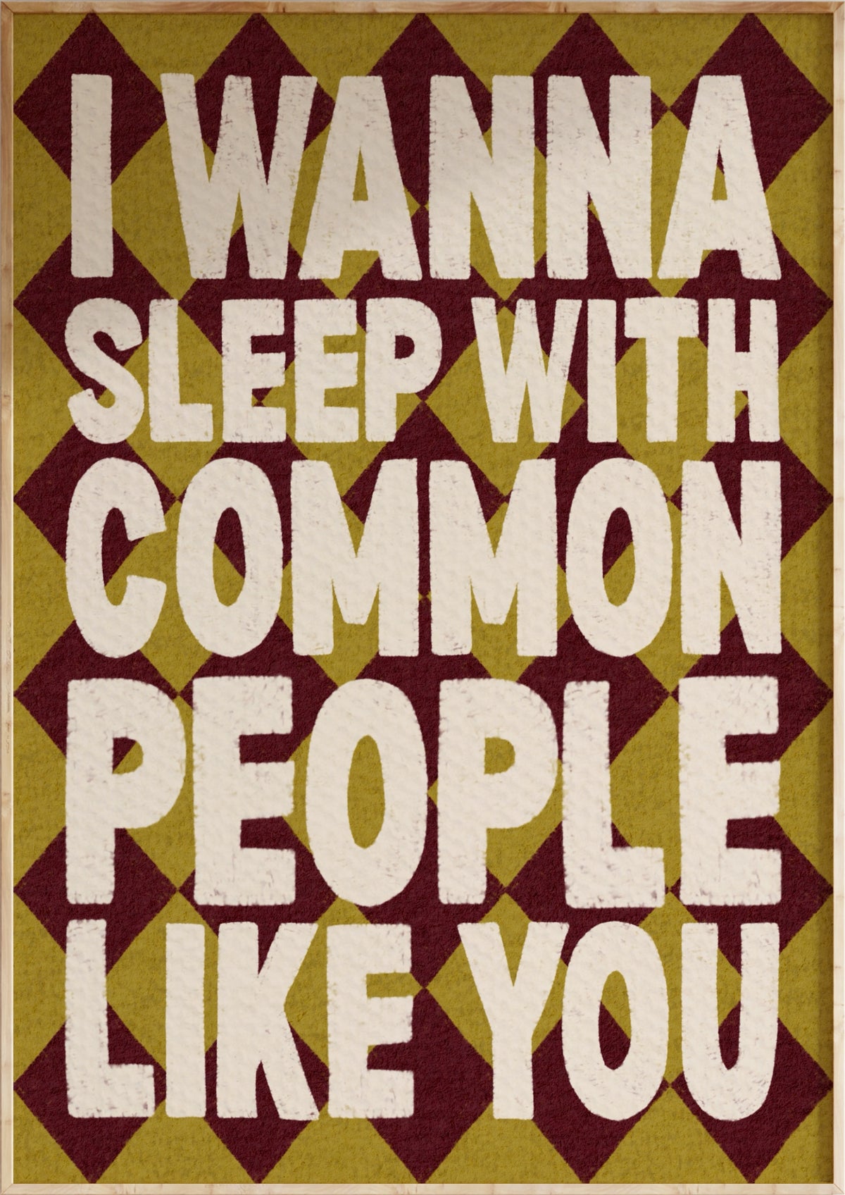 Common People Art Print
