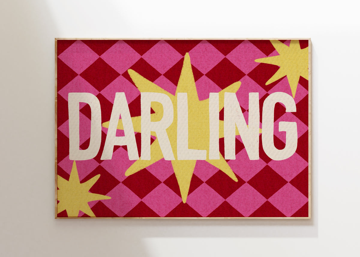 Darling Art Print