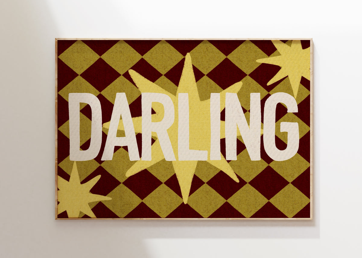 Darling Art Print