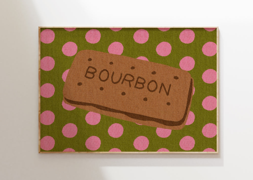 Bourbon Biscuit Art Print