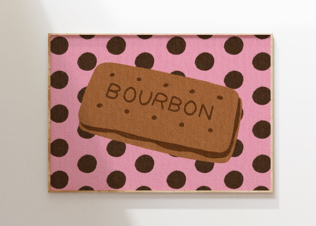 Bourbon Biscuit Art Print