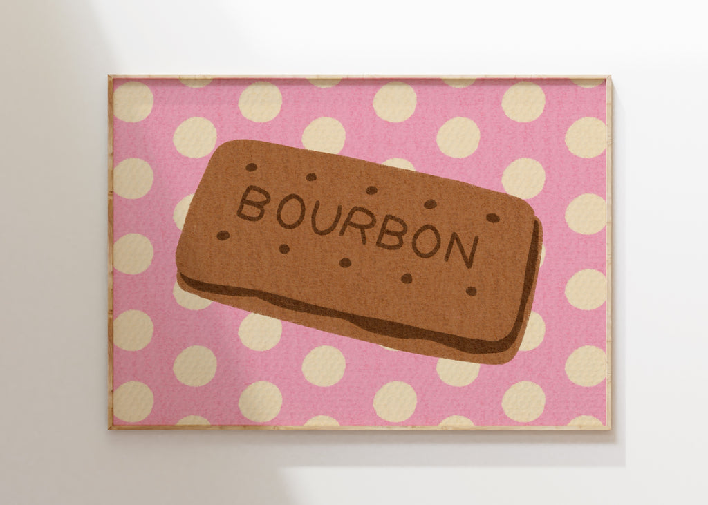 Bourbon Biscuit Art Print