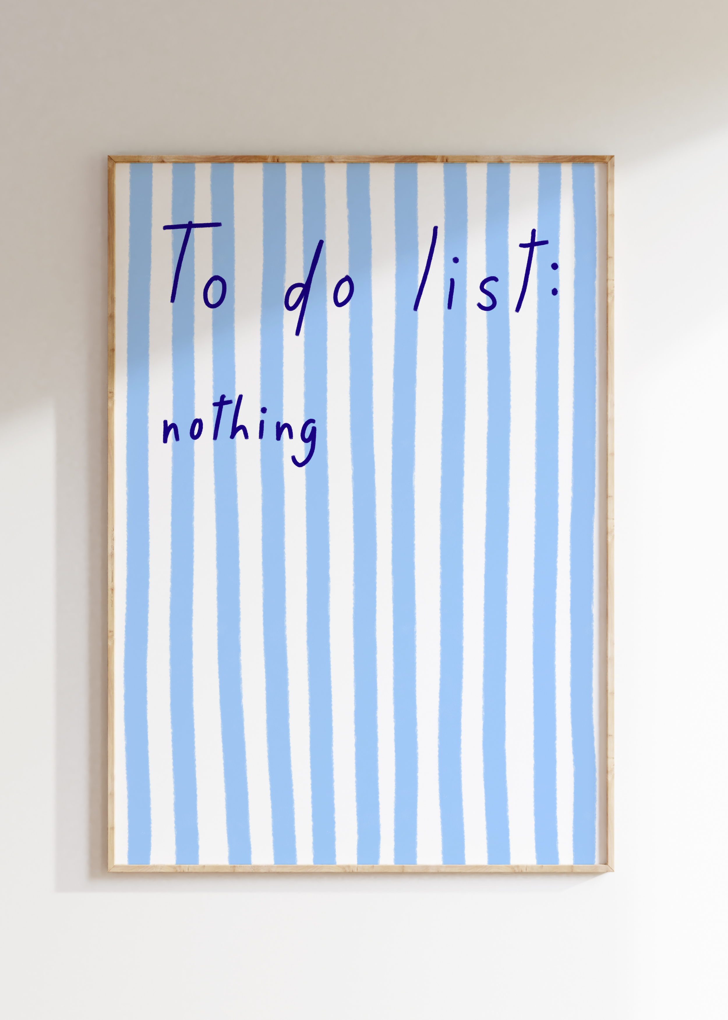 To Do List Art Print