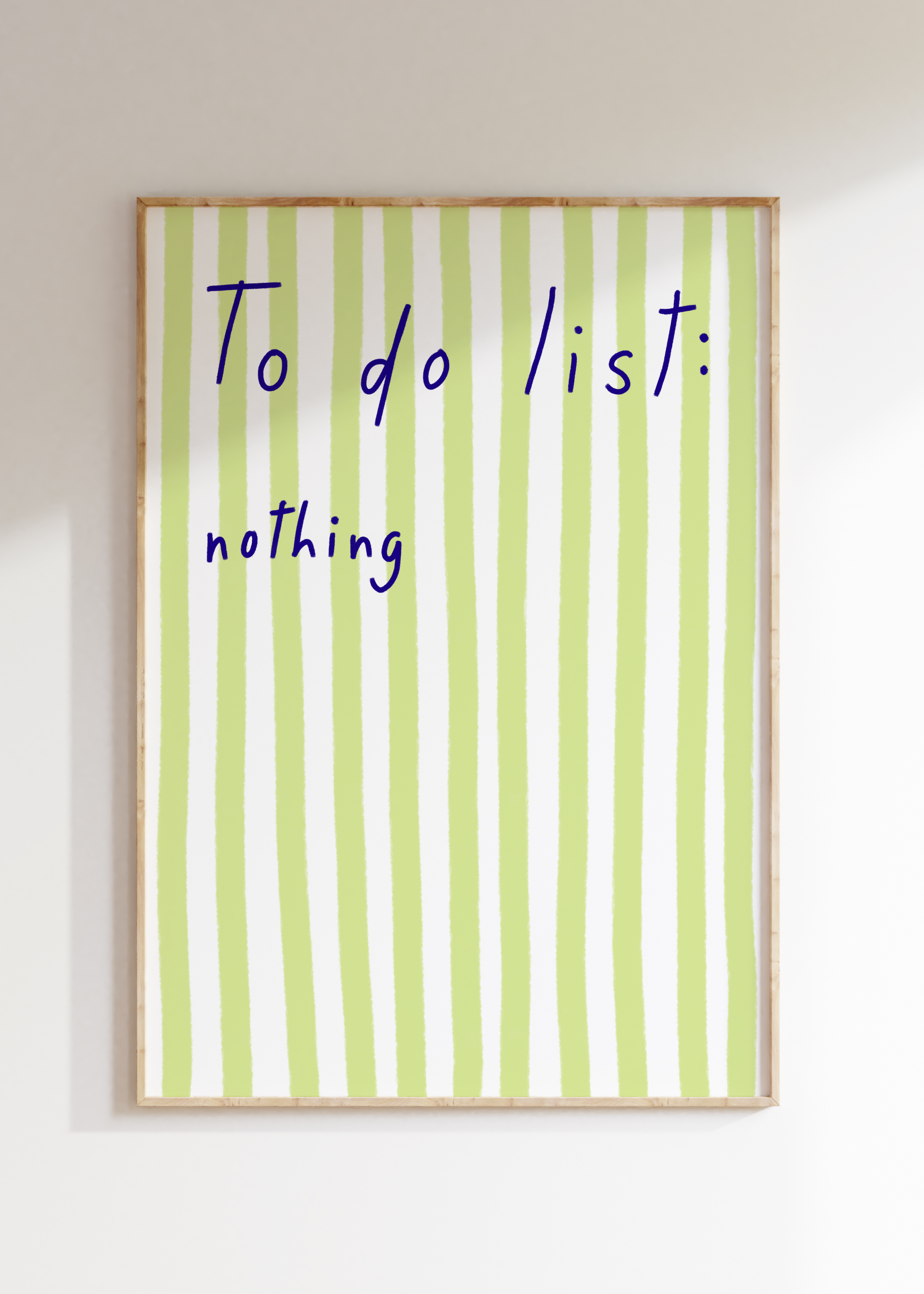 To Do List Art Print