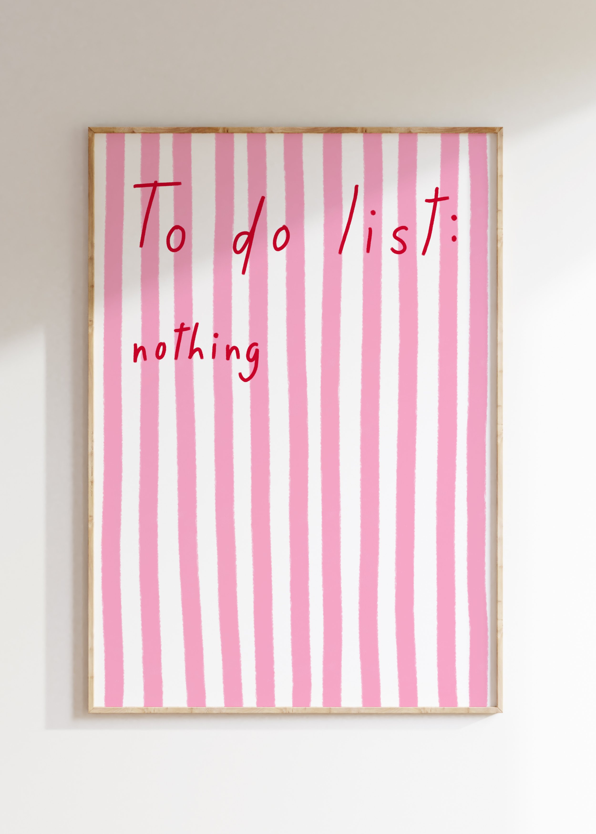 To Do List Art Print