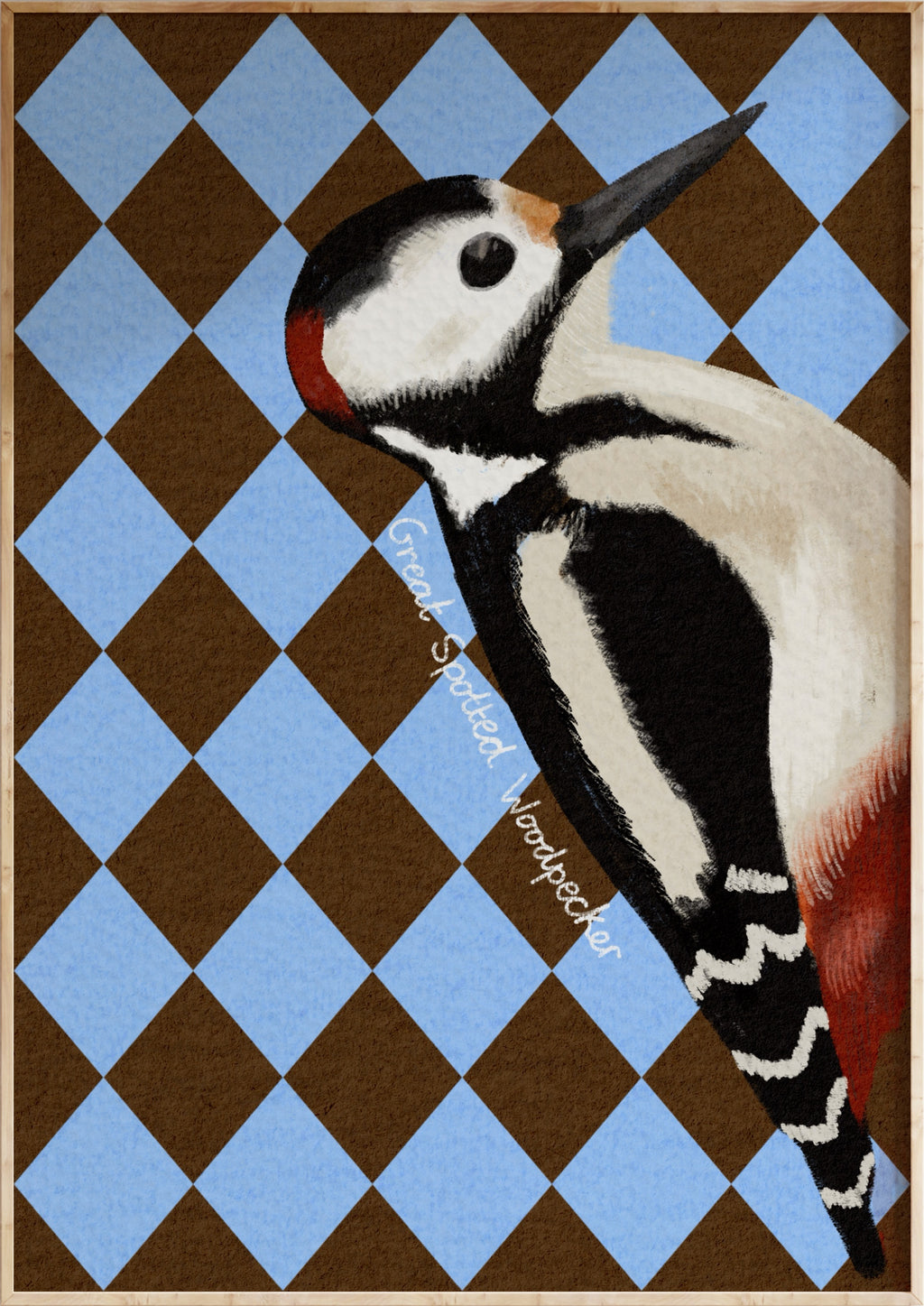 Great Spotted Woodpecker Art Print