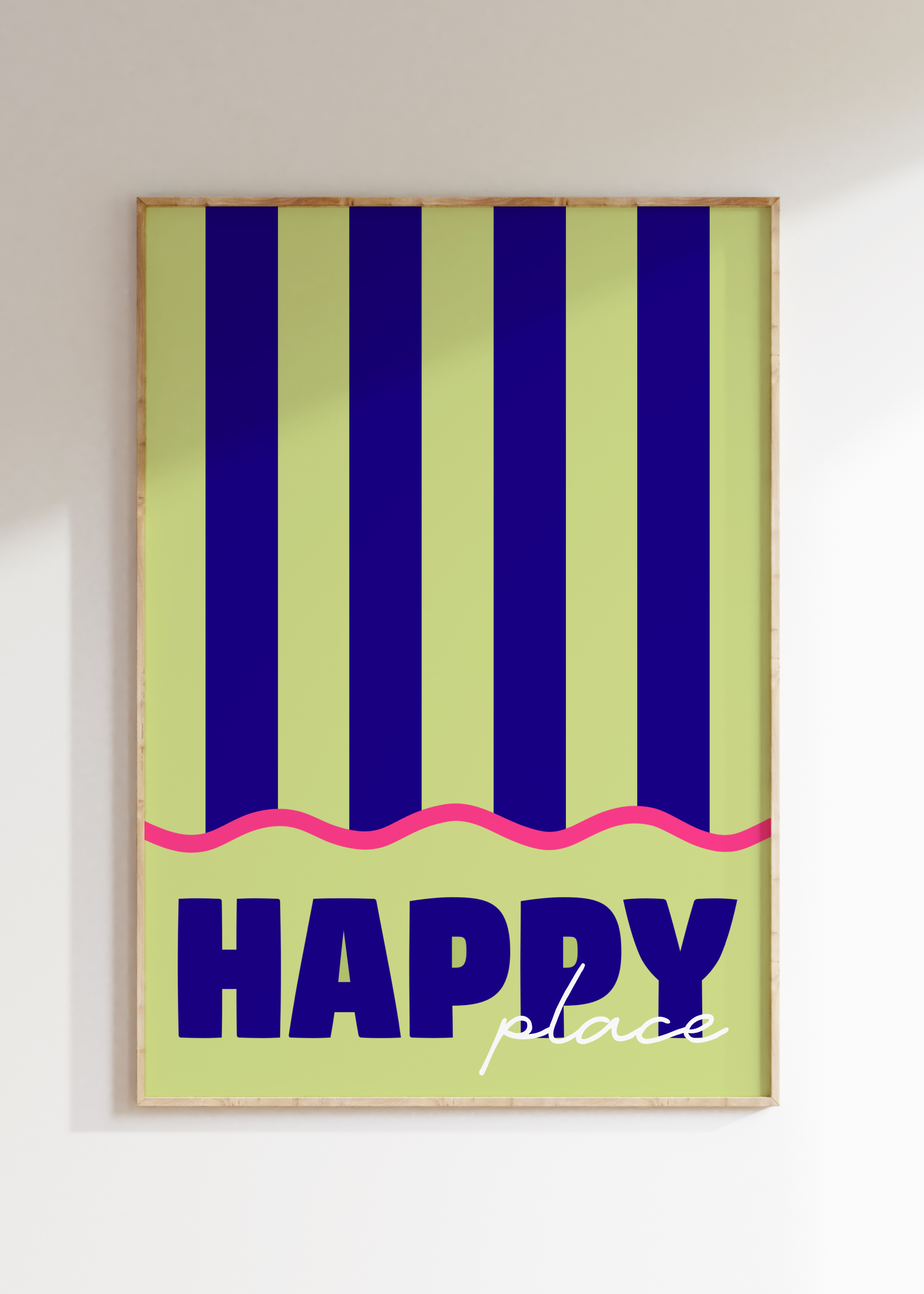 Happy Place Art Print