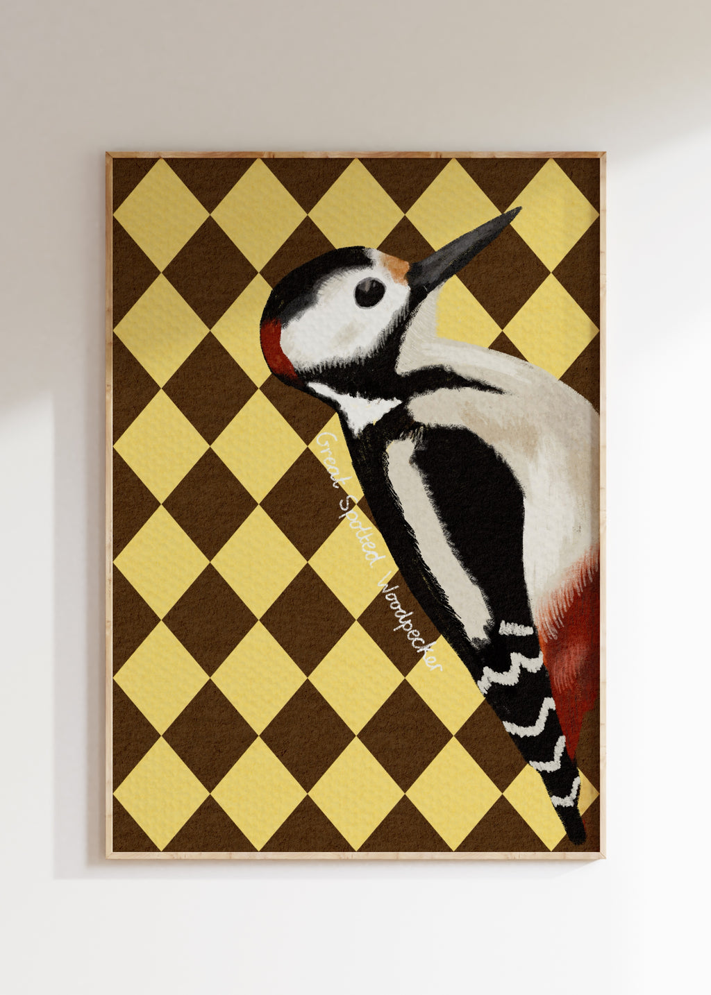 Great Spotted Woodpecker Art Print