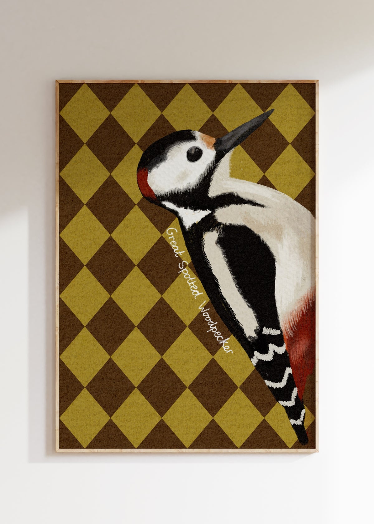 Great Spotted Woodpecker Art Print