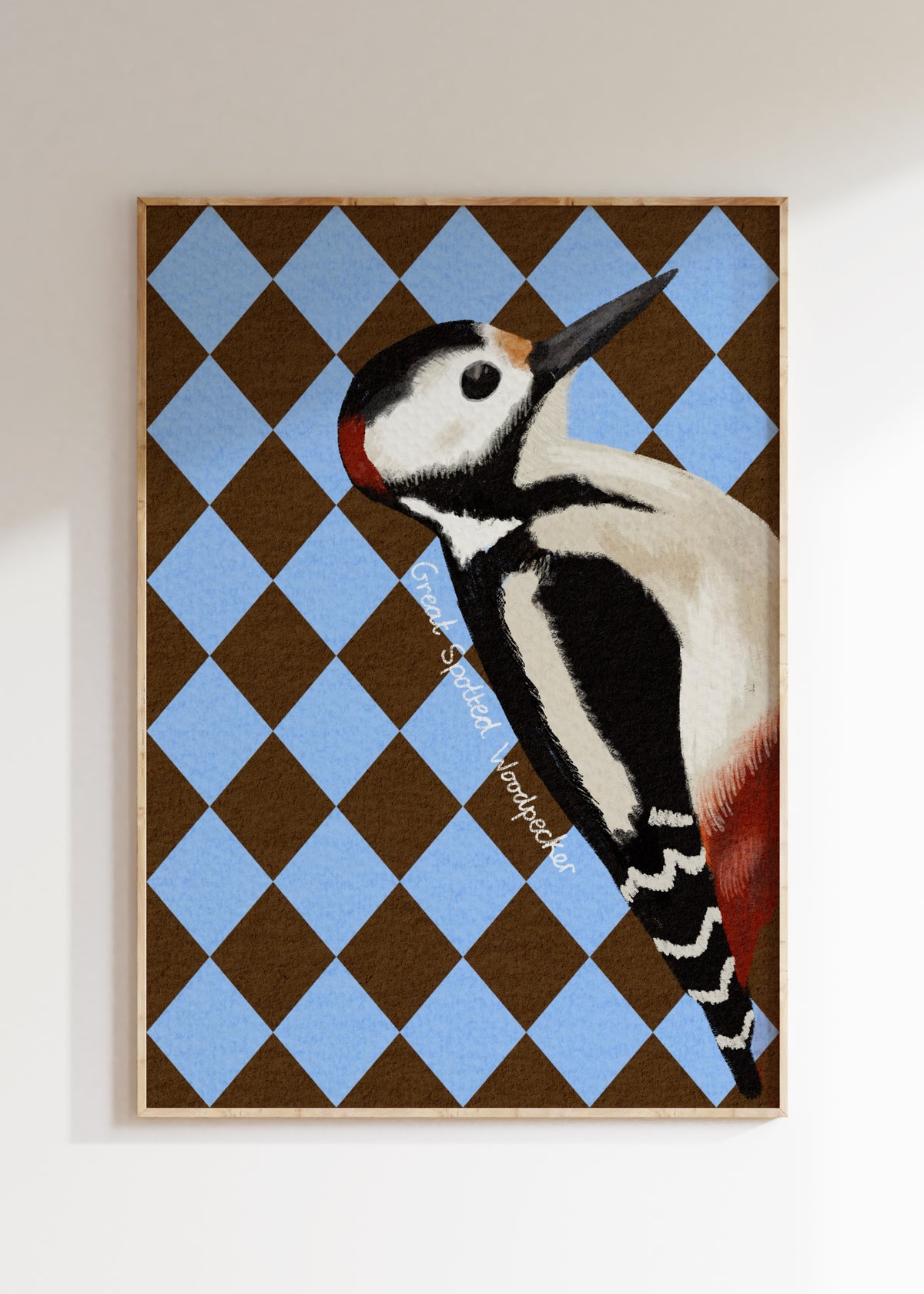 Great Spotted Woodpecker Art Print