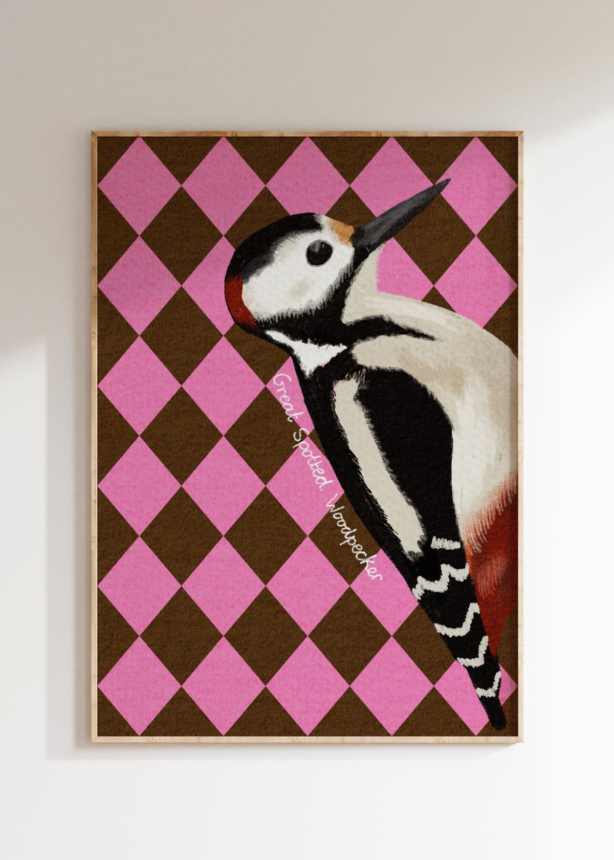 Great Spotted Woodpecker Art Print