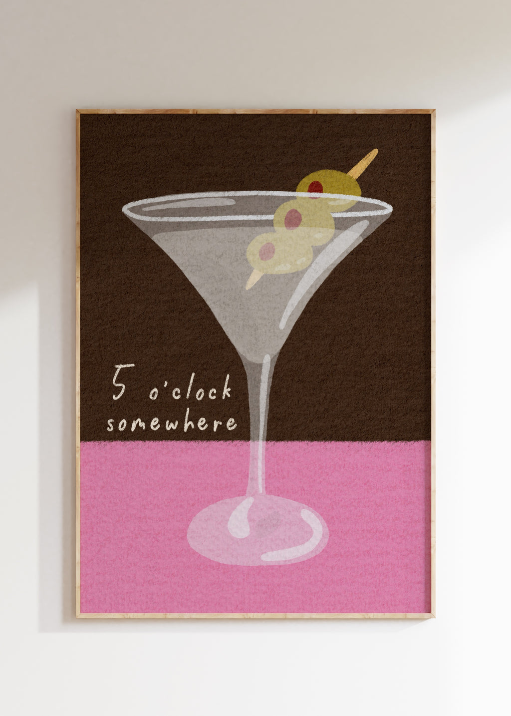 5 o’clock Somewhere Art Print