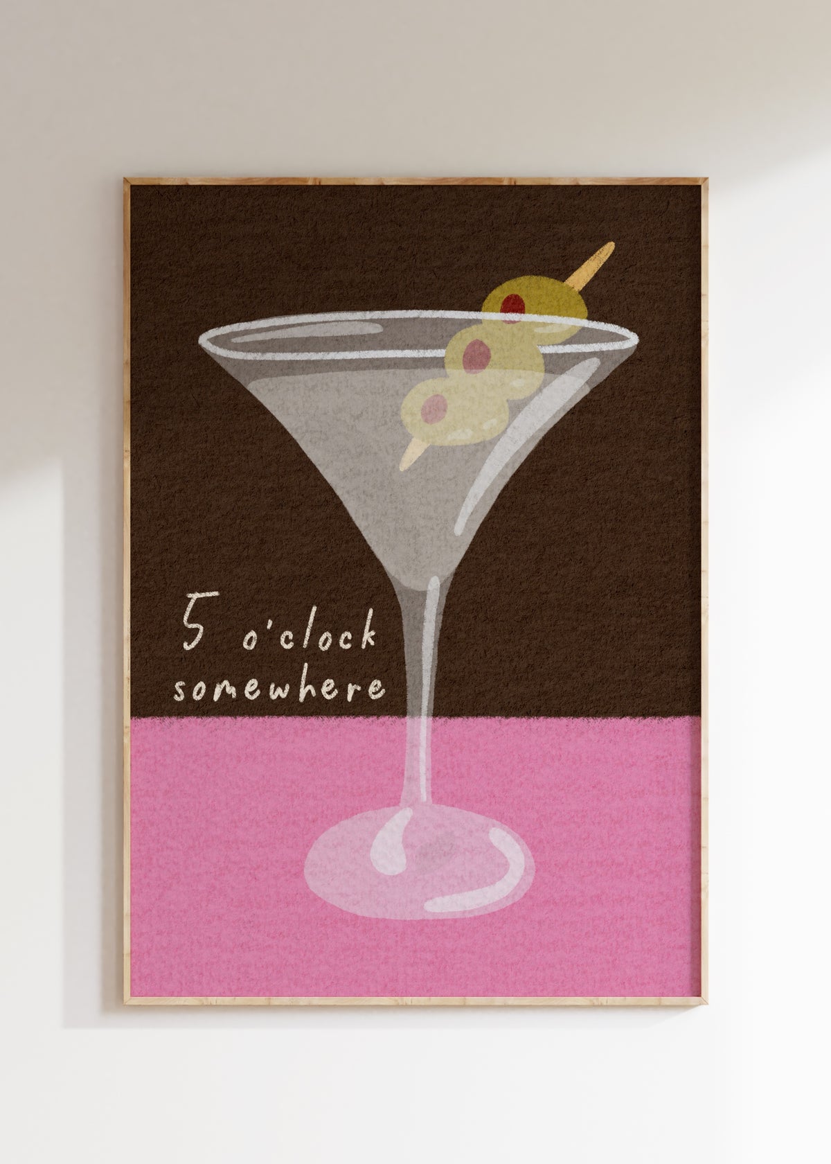 5 o’clock Somewhere Art Print