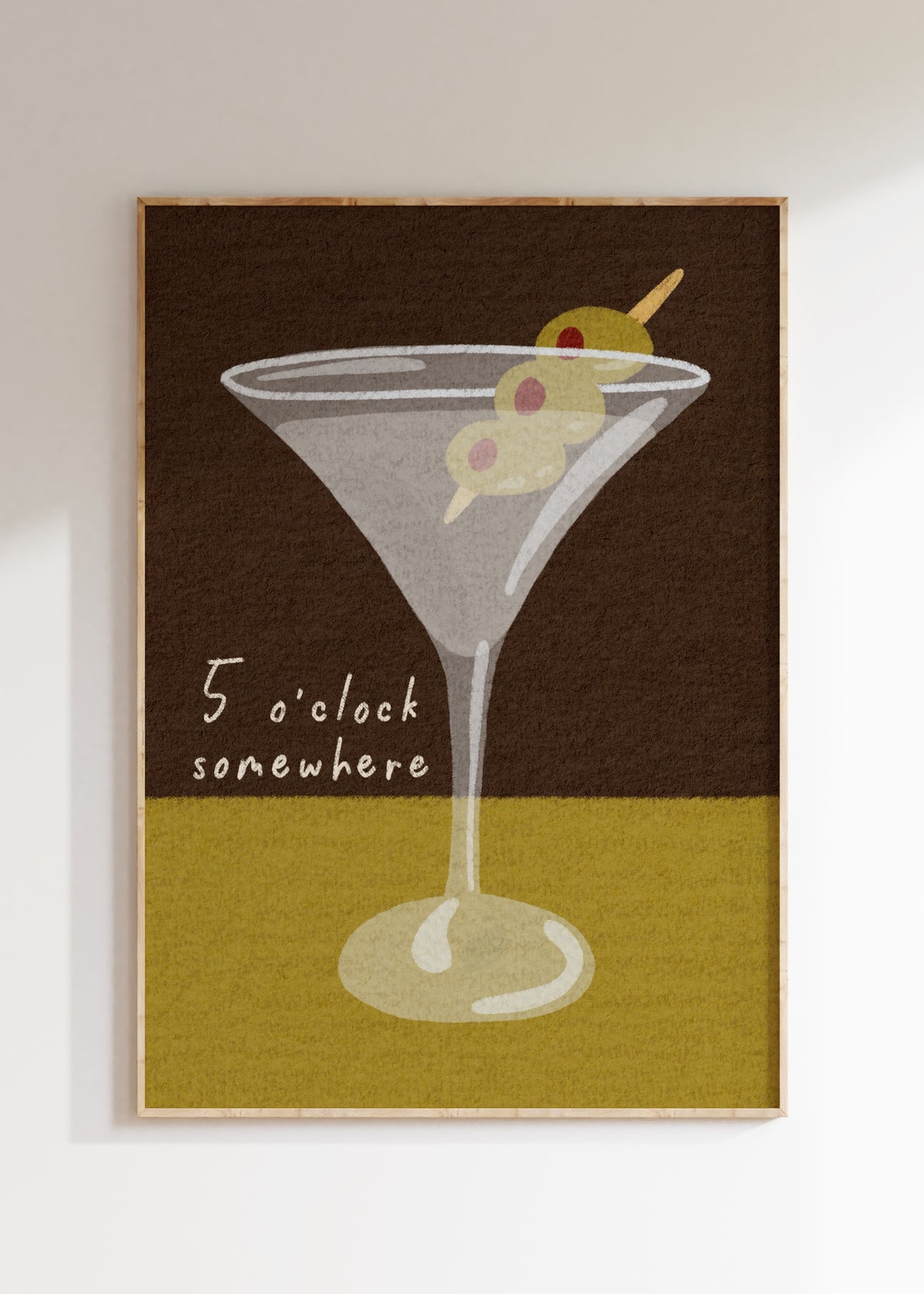 5 o’clock Somewhere Art Print