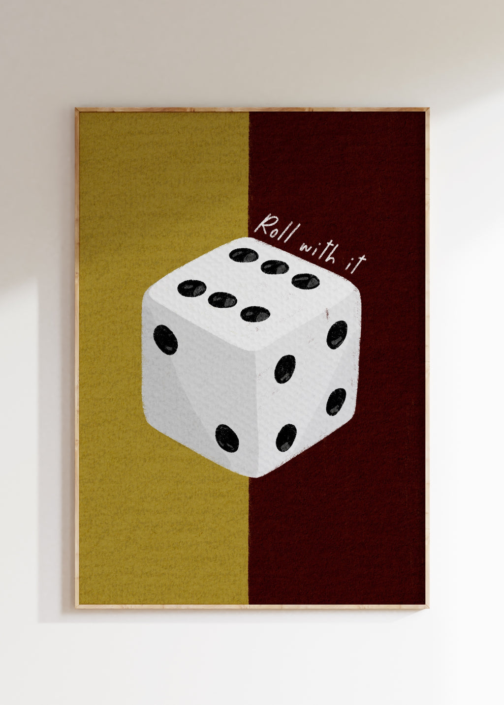 Roll With It Art Print
