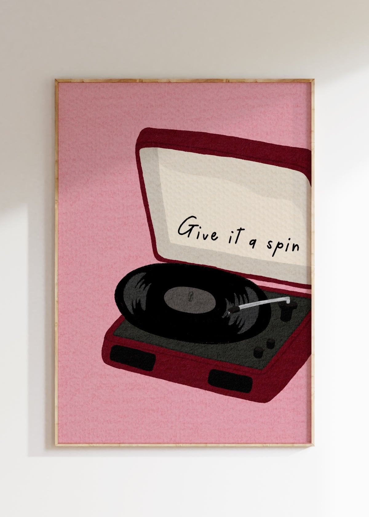Give It A Spin Art Print