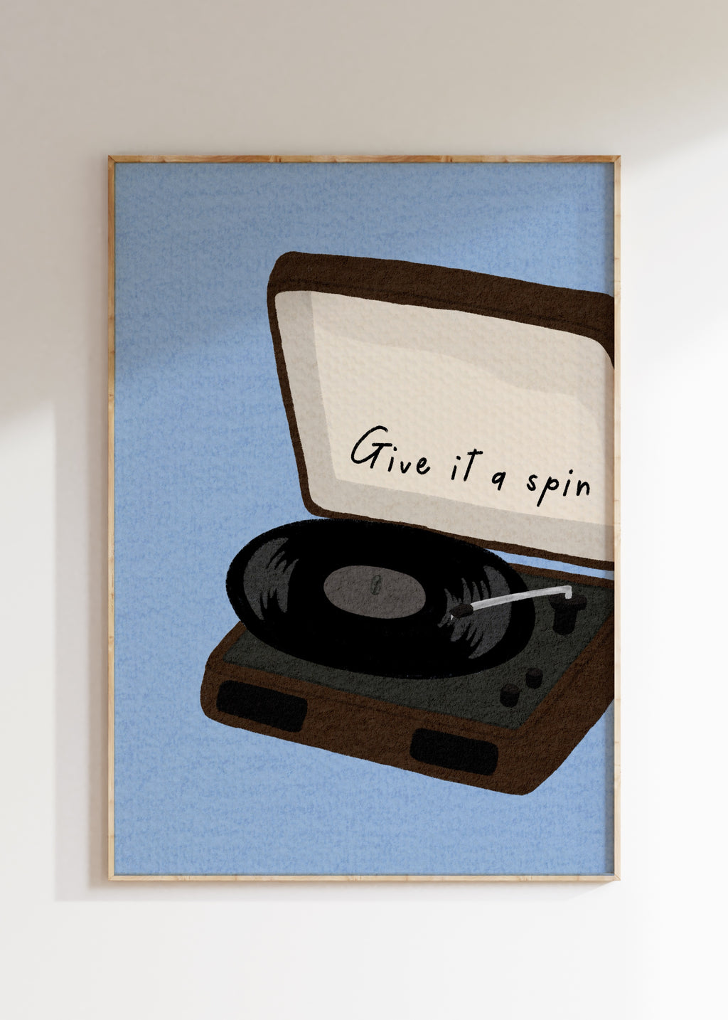Give It A Spin Art Print