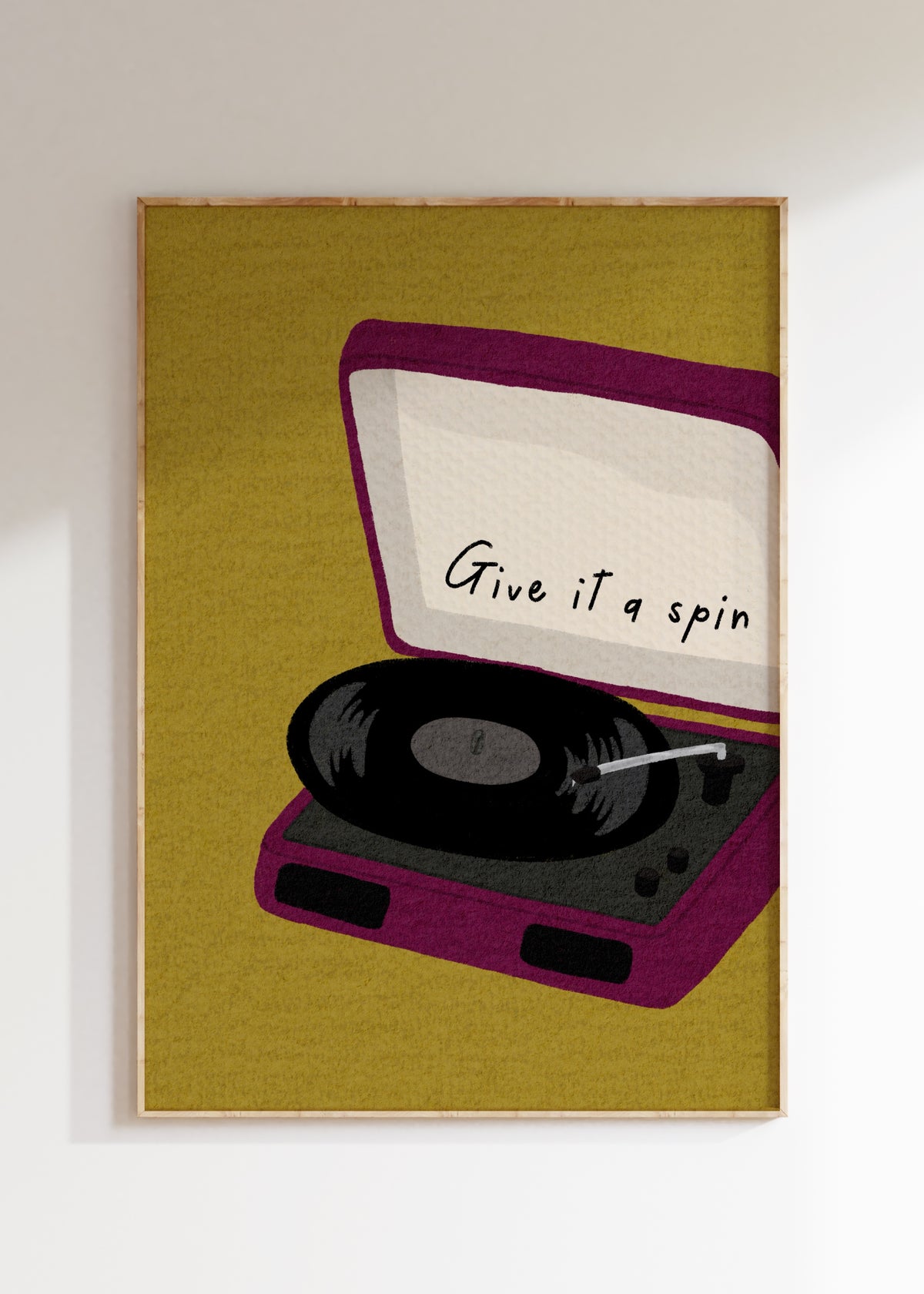 Give It A Spin Art Print