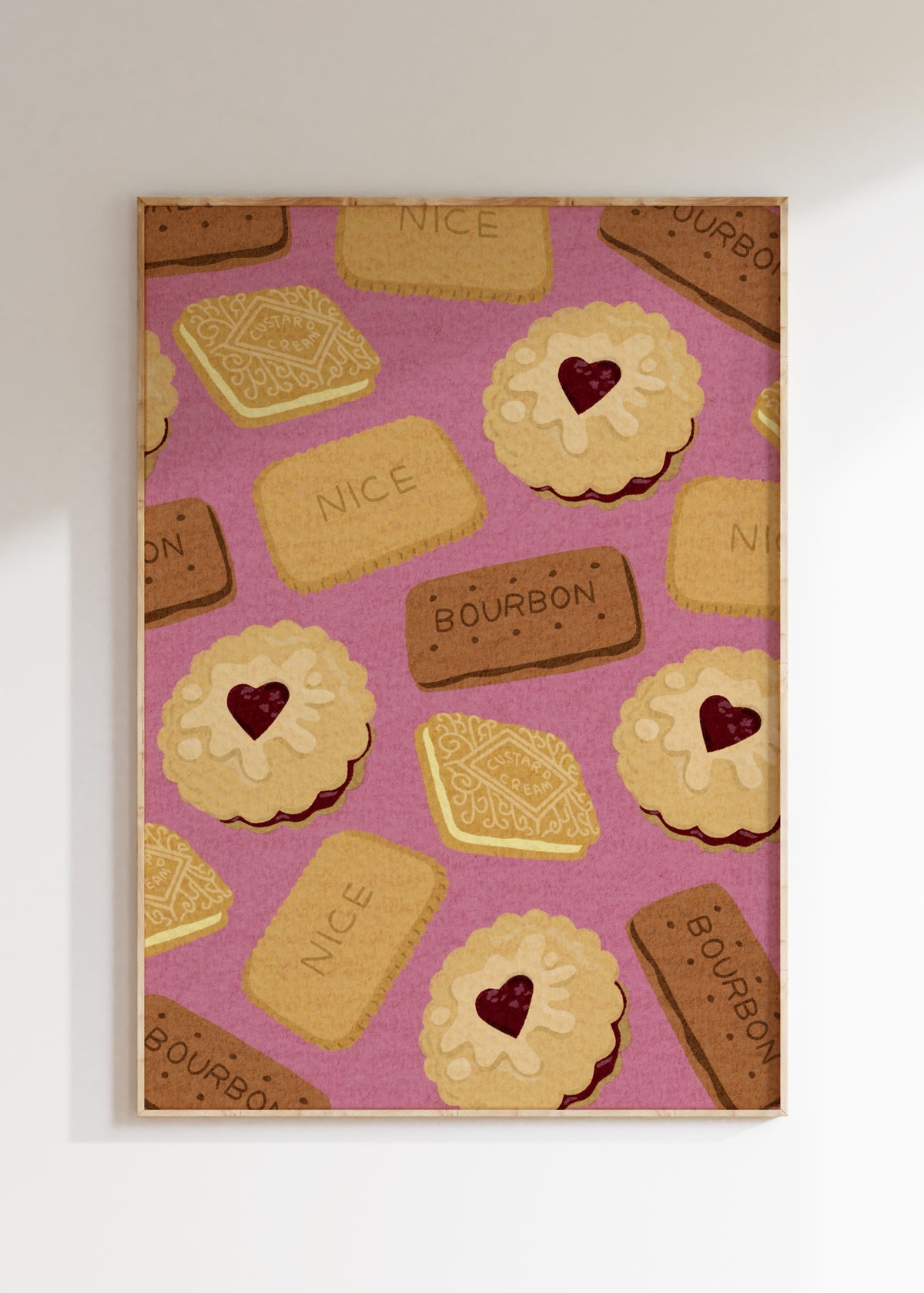 Biscuit Art Print