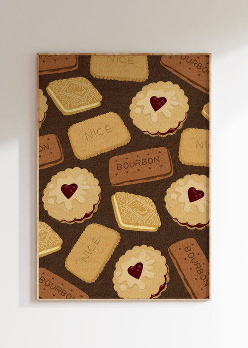 Biscuit Art Print