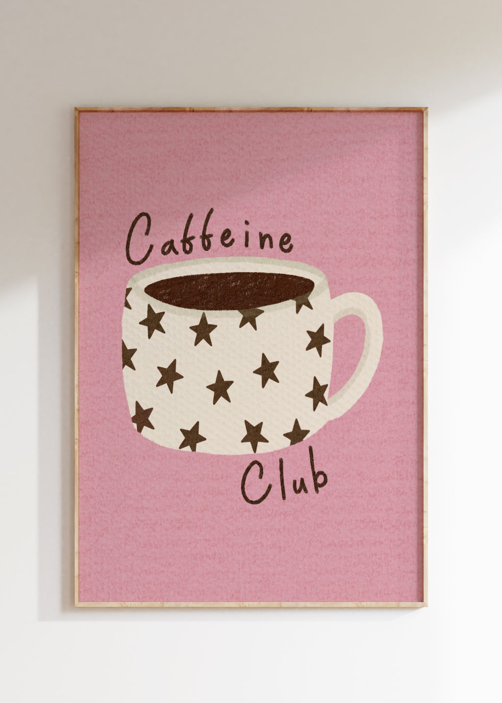 Caffeine Club Art Print