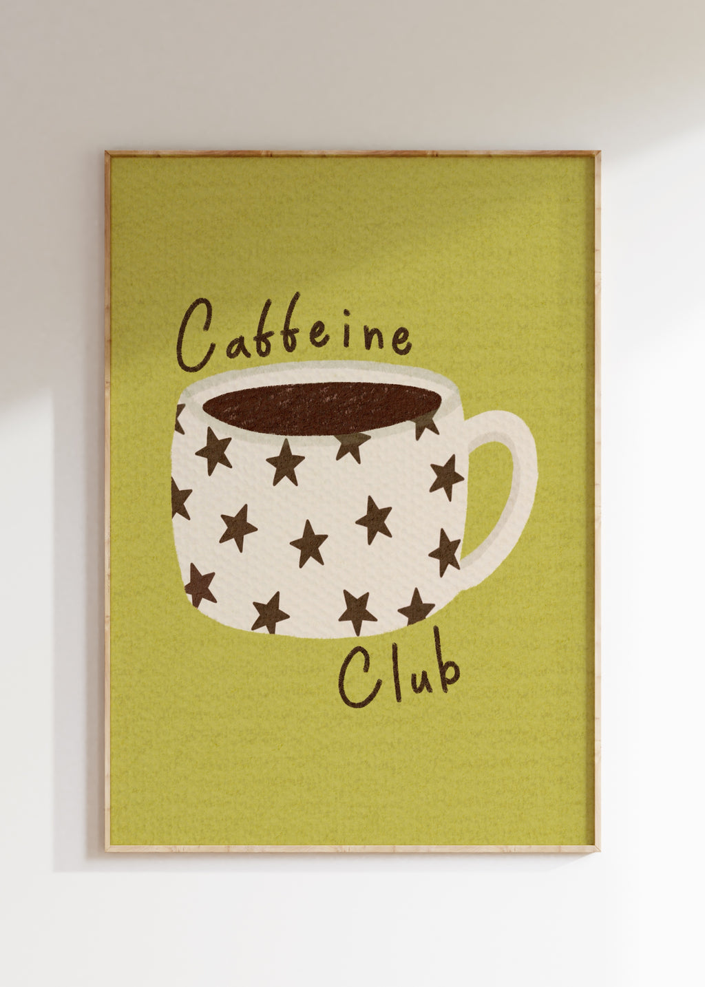 Caffeine Club Art Print