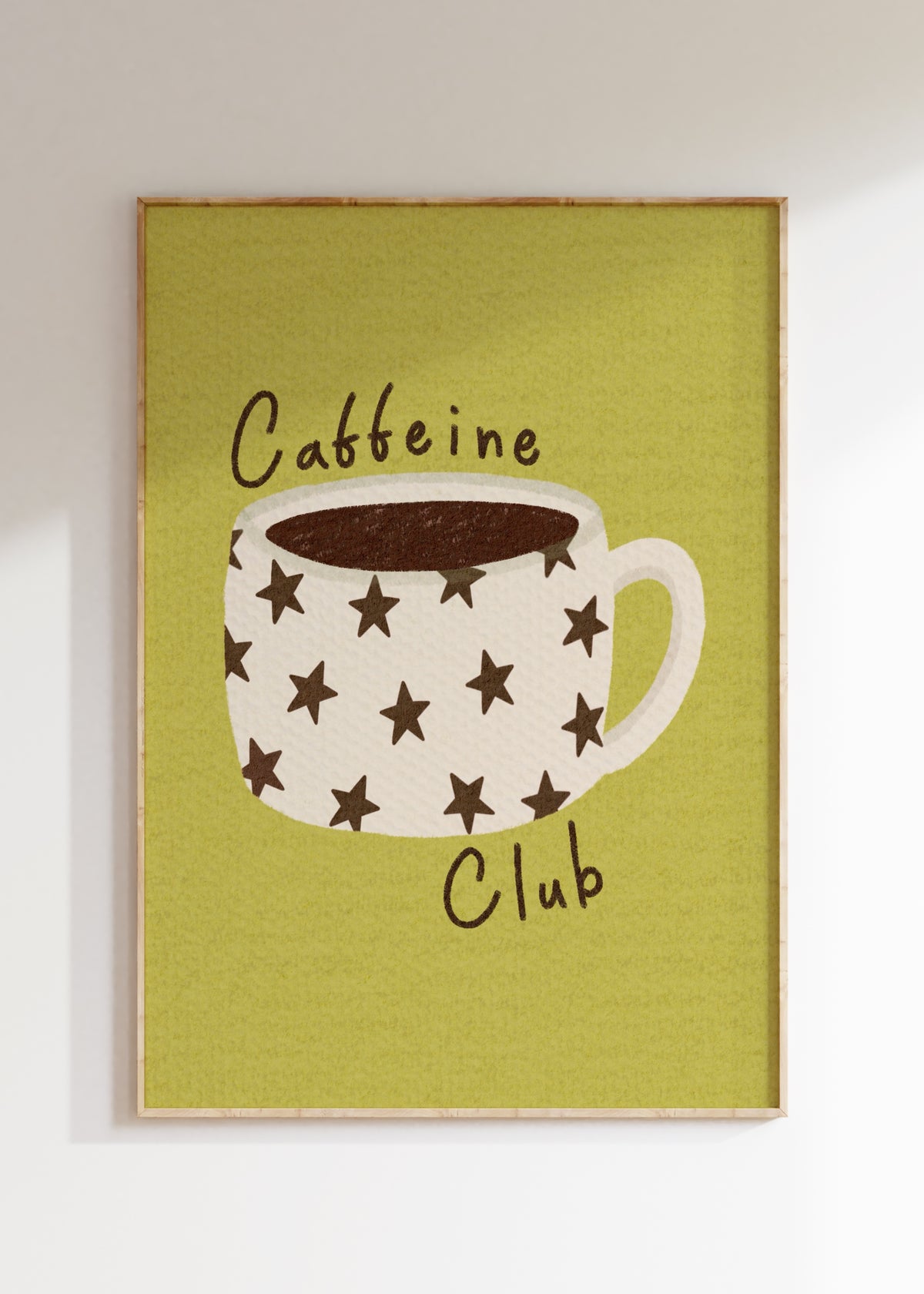 Caffeine Club Art Print