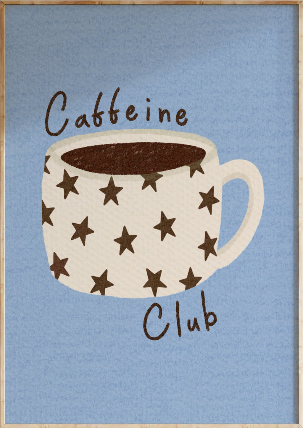 Caffeine Club Art Print