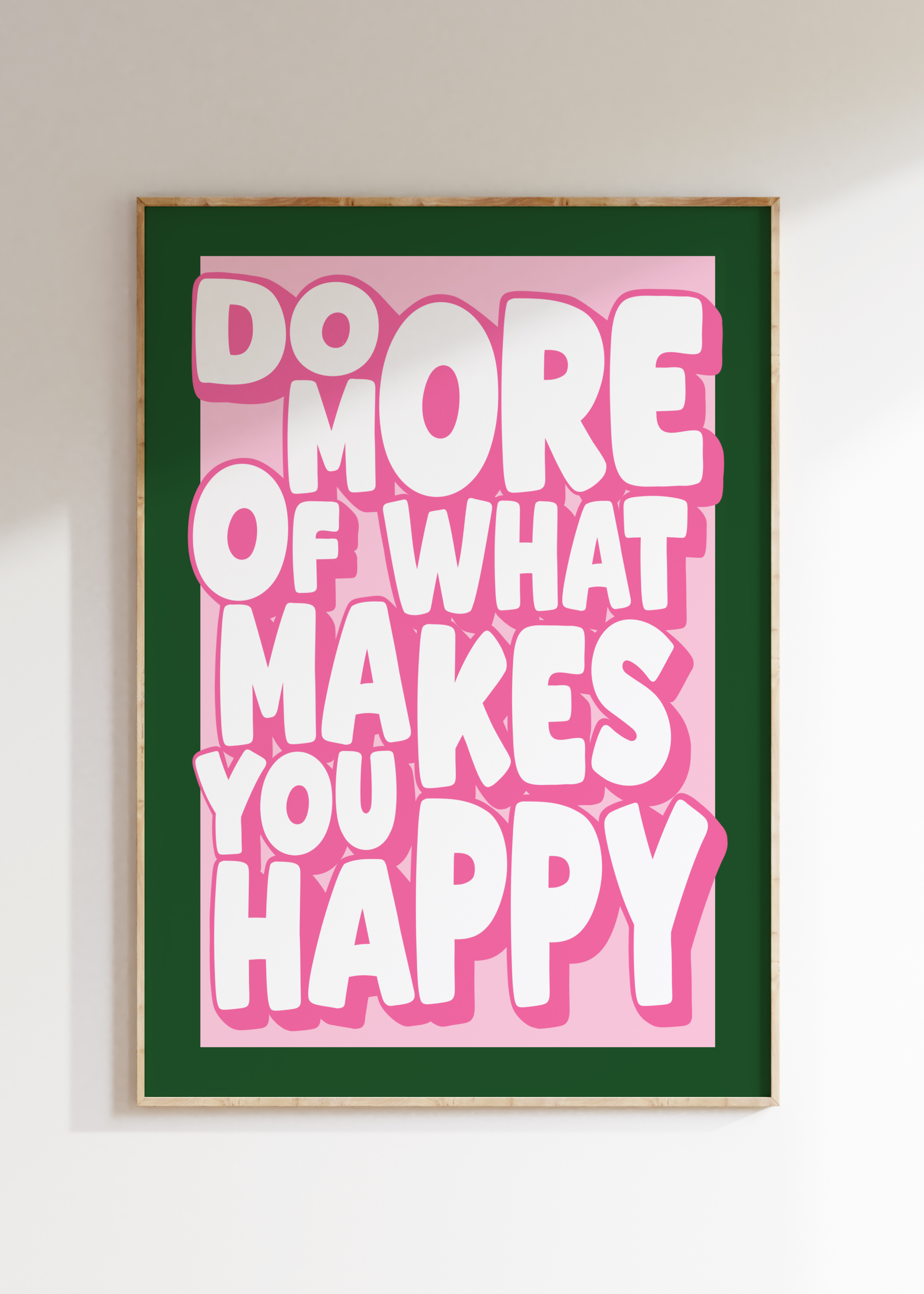 Happy Art Print