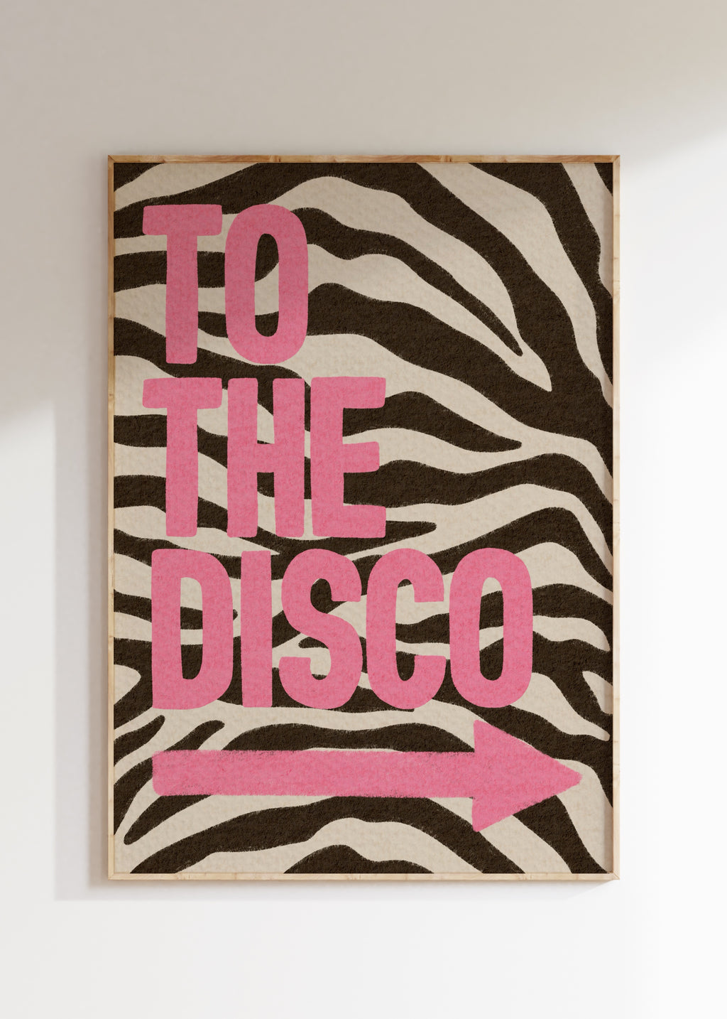 To The Disco Art Print