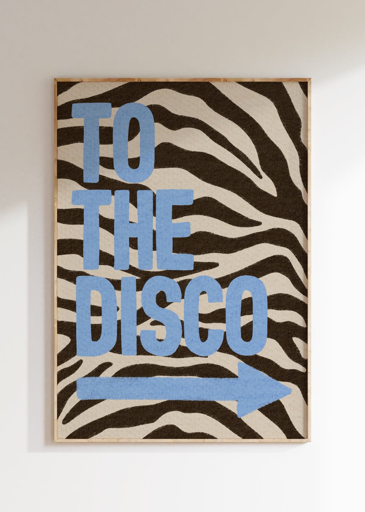 To The Disco Art Print
