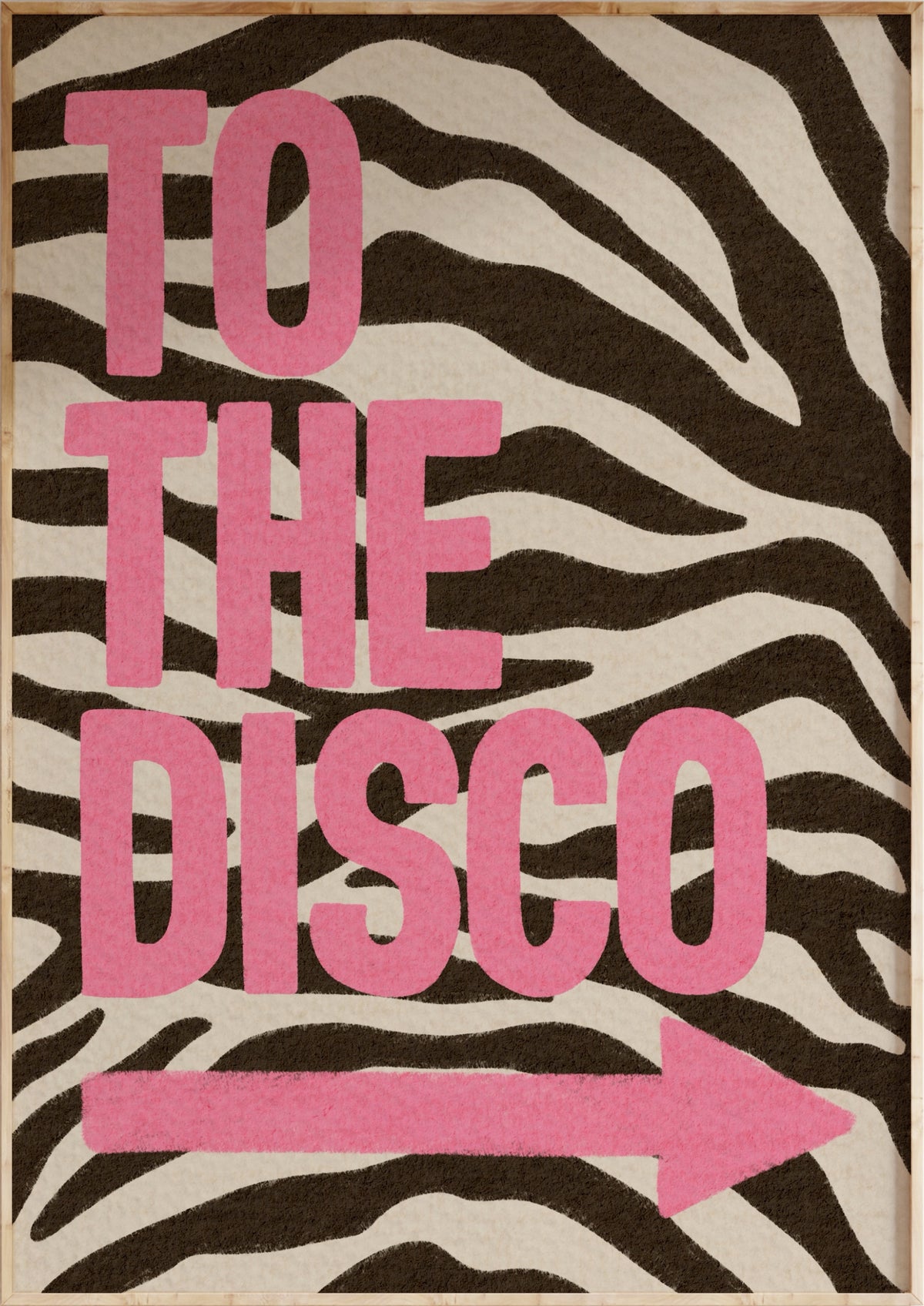 To The Disco Art Print