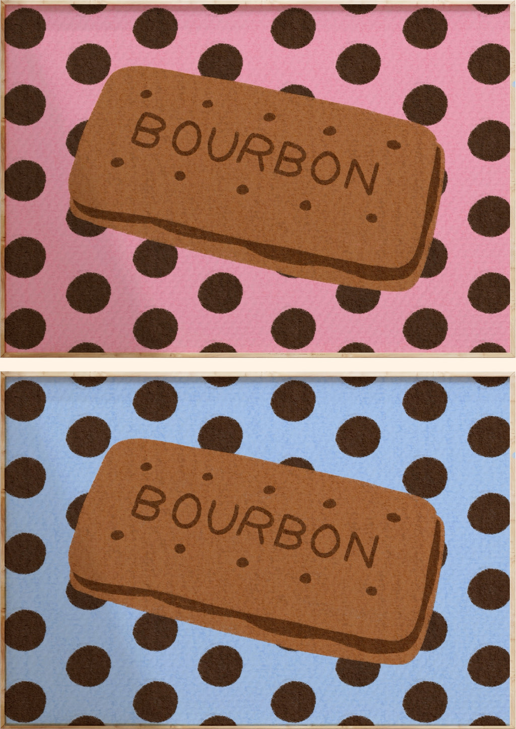 Bourbon Biscuit Art Print