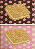Custard Cream Biscuit Art Print