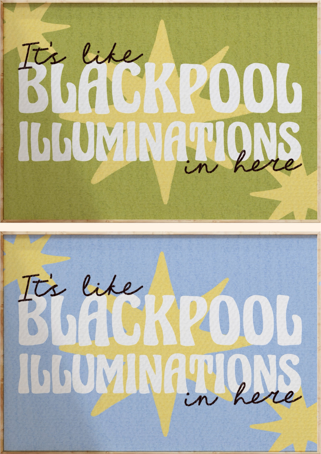 Blackpool Illuminations Art Print