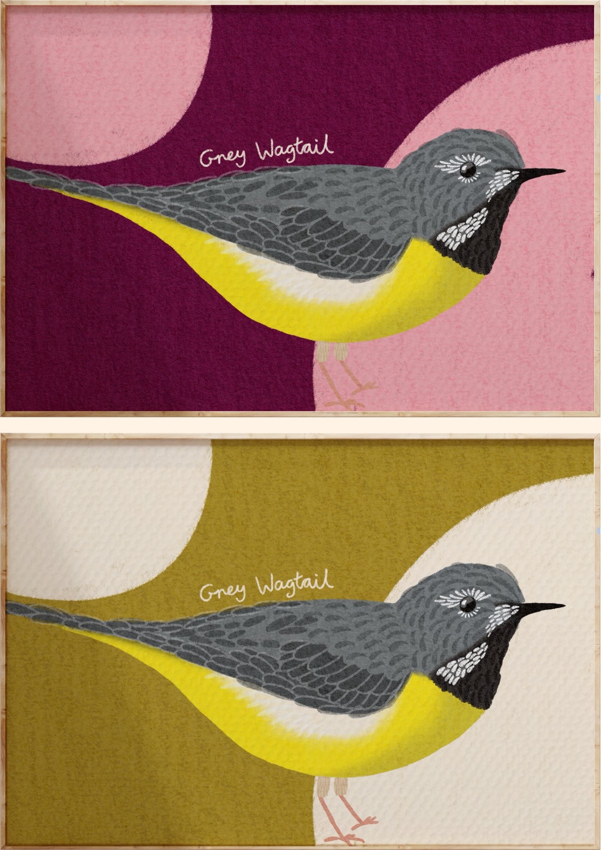 Grey Wagtail Art Print