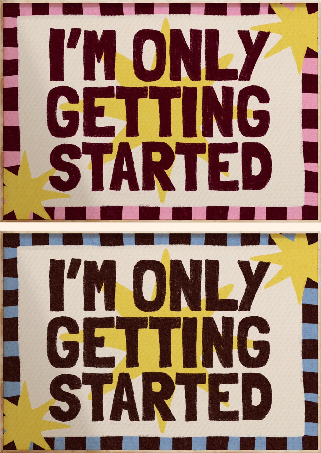 Getting Started Art Print
