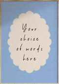 Custom Word Art Print