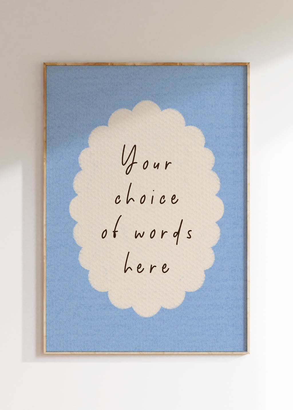 Custom Word Art Print