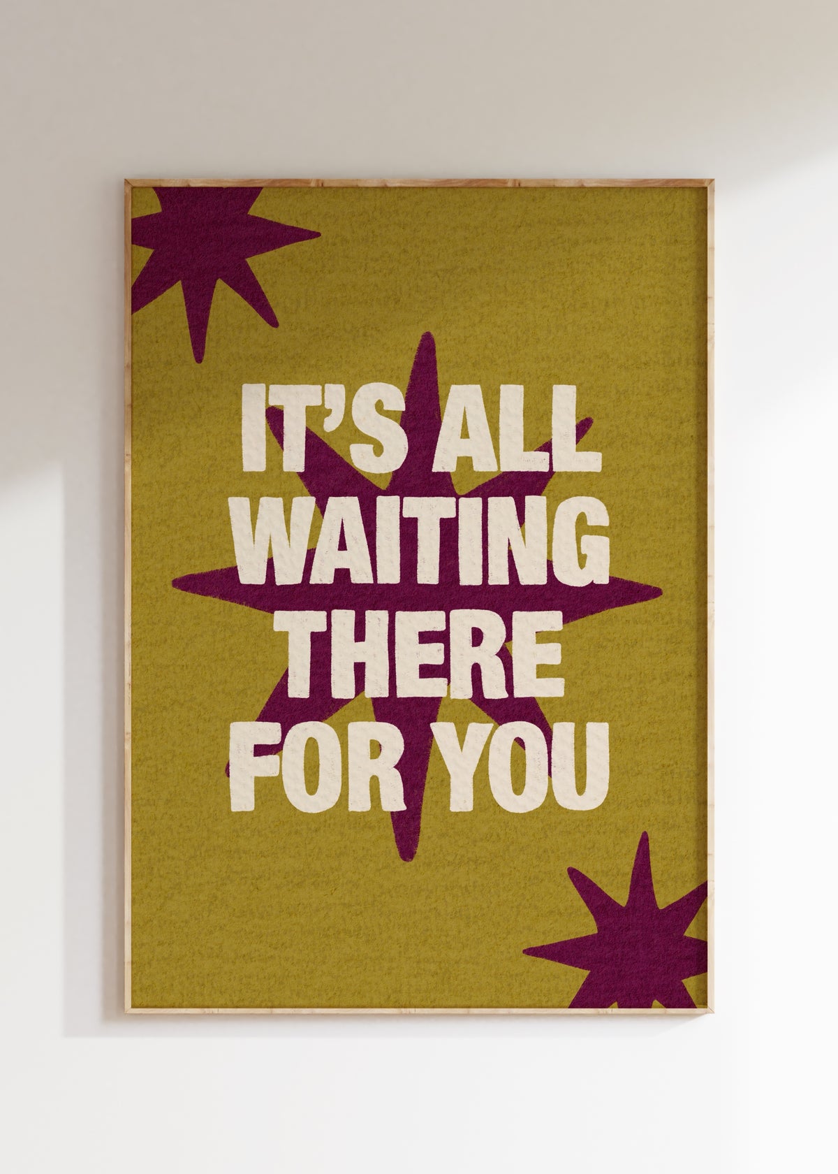 It's All Waiting There For You Art Print