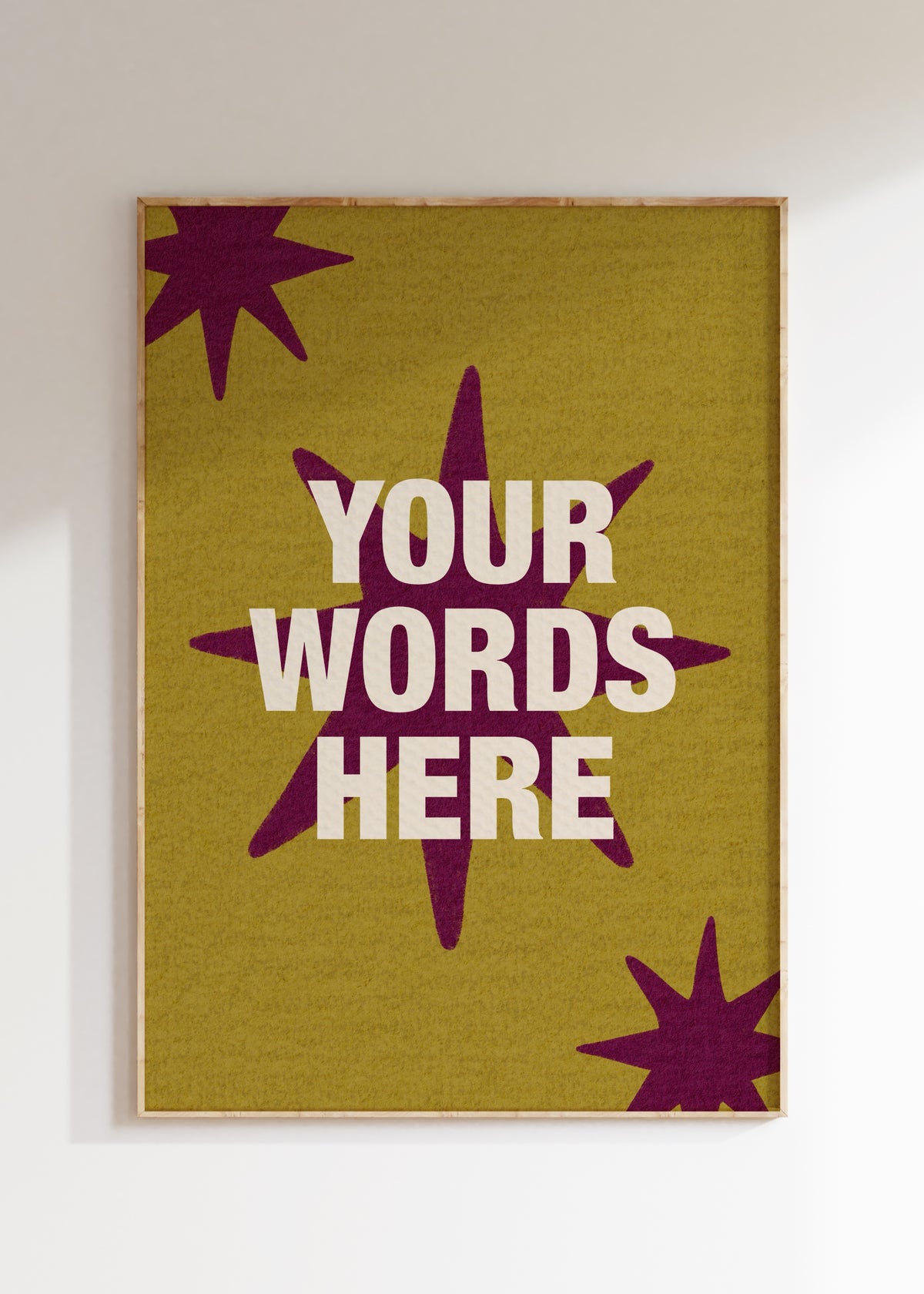 Custom Star Art Print