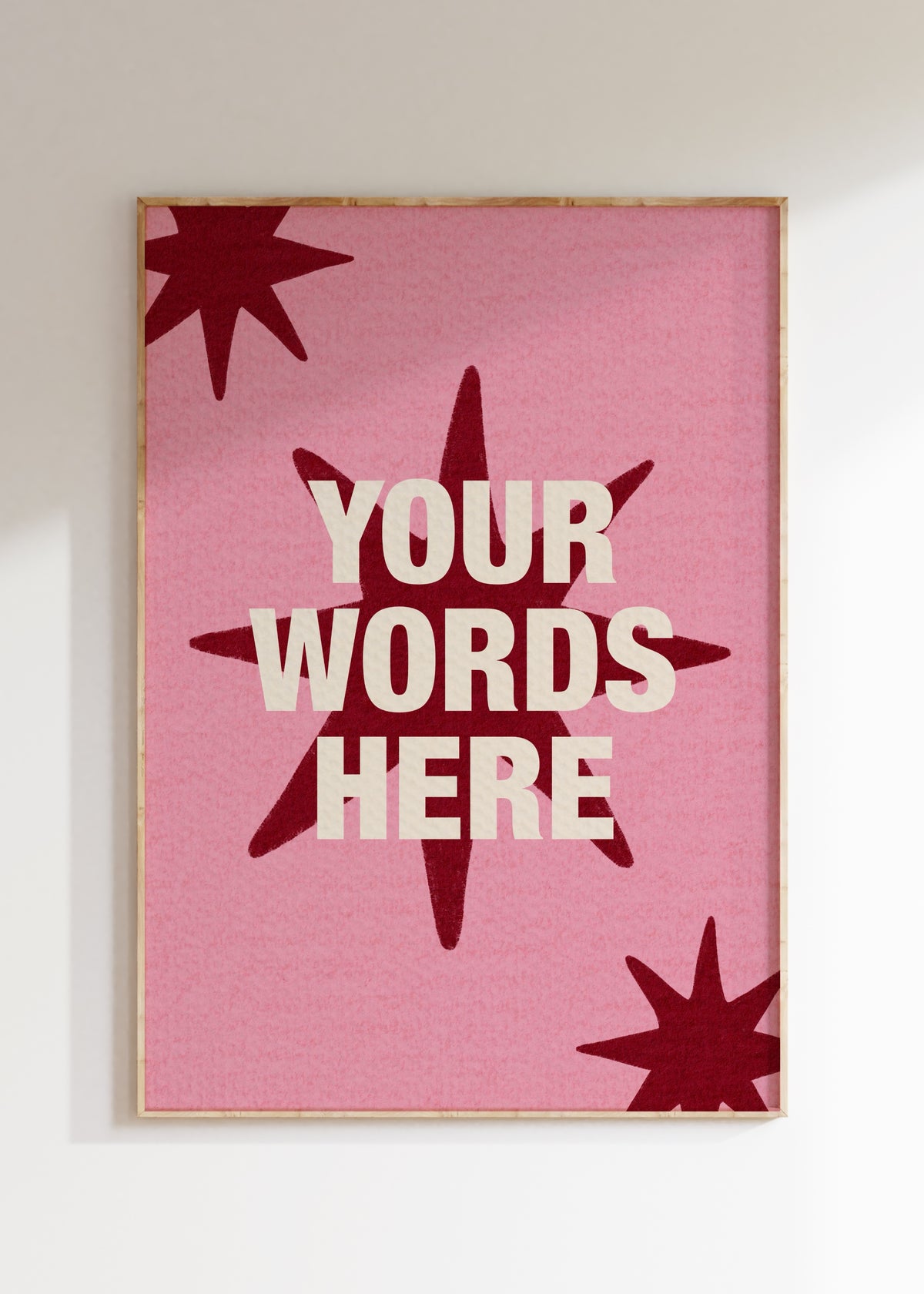 Custom Star Art Print