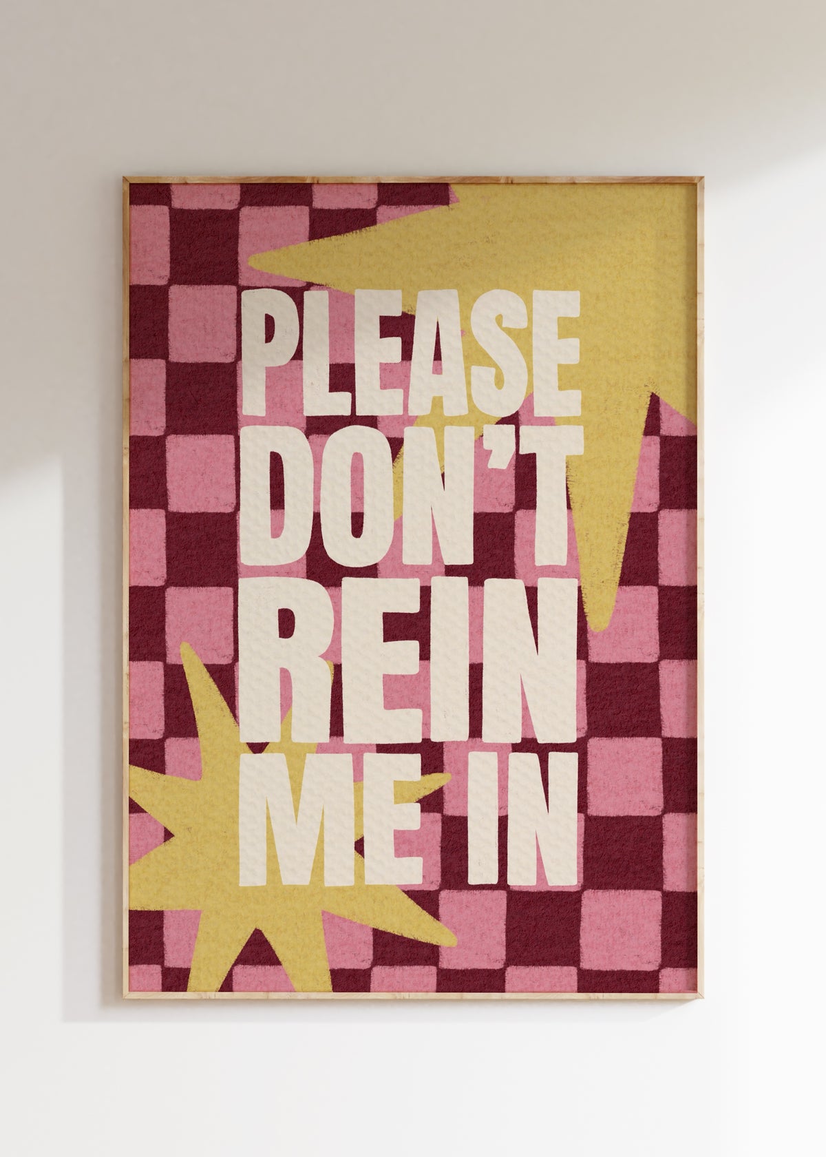 Rein Me In Art Print