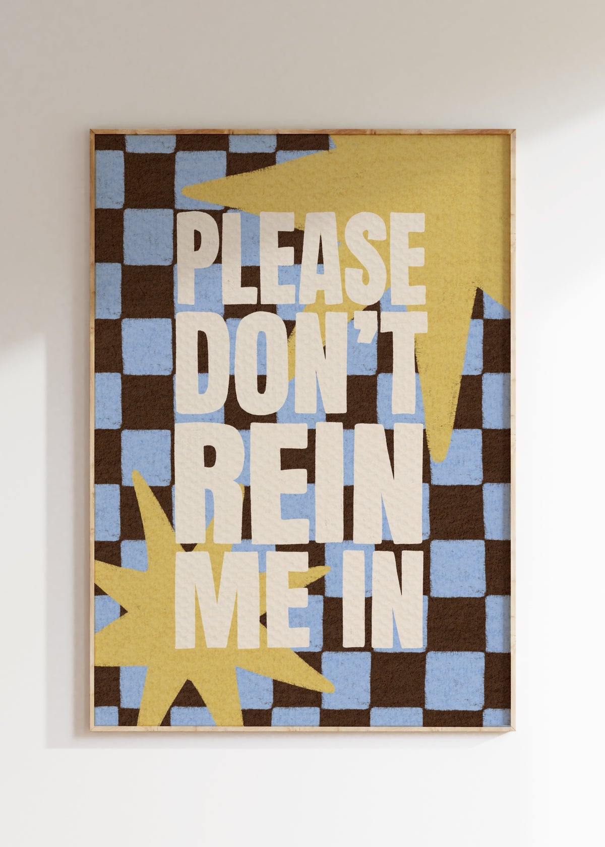 Rein Me In Art Print
